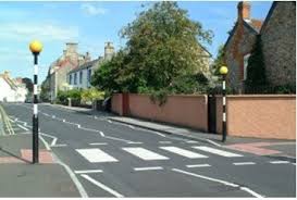 Pedestrian Crossing Post